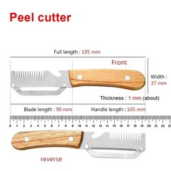 NEW 2 in 1 Multi-Functional Vegetable Peeler for Kitchen Stainless Steel Peeler