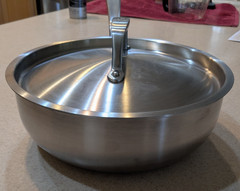 Made In Stainless Steel Saucier Pan with Lid 3 Qt Multi-Clad Cookware