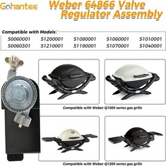 1Pcs 50060001 50060301 Gas Grill Valve Regulator for Weber Q1000 Q1200 Series