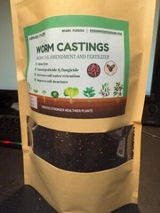 WORM CASTINGS ORGANIC SOIL AMENDMENT AND FERTILIZER (Odour free, natural, fresh)