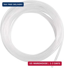 Quickun Pure Silicone Tubing, 1mm ID x 2mm OD High Temp Food Grade Tube Pure Sil