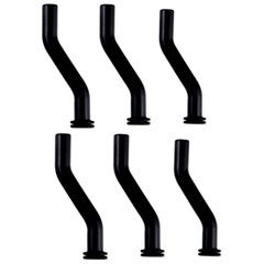 3 Inch 6Pcs Vacuum Hoses 596163 593998 797408 For Briggs Black