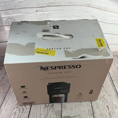 Nespresso Vertuo Pop Coffee Espresso Maker DeLonghi Black Open Box