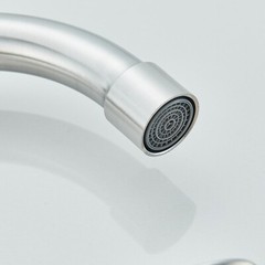 Brushed Nickel Bathroom Sink Faucet 3Hole 4in Centerset Vanity Mixer with Drain
