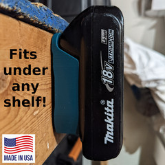 COMBO 6 / 6 Pack Makita 18V Battery and Tool Mounts / Holders – MADE IN USA
