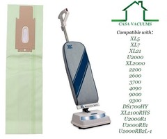 For Oreck XL Upright Vacuum Bags Type CC, CCPK8DW Green Double Wall FILTRATION