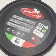 Roch Guss Grand Chef Crepe Griddle Flat Pan 11in Healthy Cookware ITALY NEW