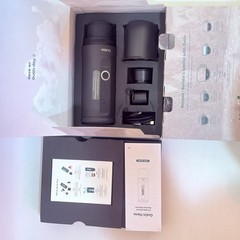 OUTIN Nano Portable Espresso Machine Rechargeable 3-min-Heat Travel Camping