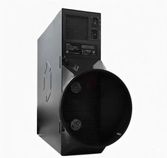 AltairTech.io Canaan Avalon Q Exhaust Shroud | 8 in | High Strength PETG | Black