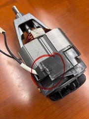W10247536 Whirlpool Mixer Assy-Wolong Motor OEM W10247536 (Broken Plastic Tab)