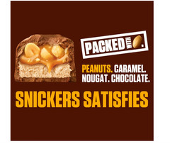 SNICKERS Full Size Milk Chocolate Candy Bars, 1.86 oz, 48 ct Box Chocolate Candy