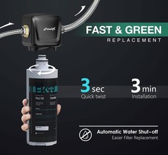 Effortless FK99 Under Sink Filter – 99.99% Chlorine and Lead Removal Certified