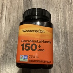 MANUKA HONEY WEDDERSPOON NEW ZEALAND RAW KFACTOR 16. 17.6 oz 500 g 1.1 Lb Kosher