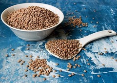 Organic Red Lentils Whole – Non-GMO, Kosher, Raw, Sproutable – by Food to Live
