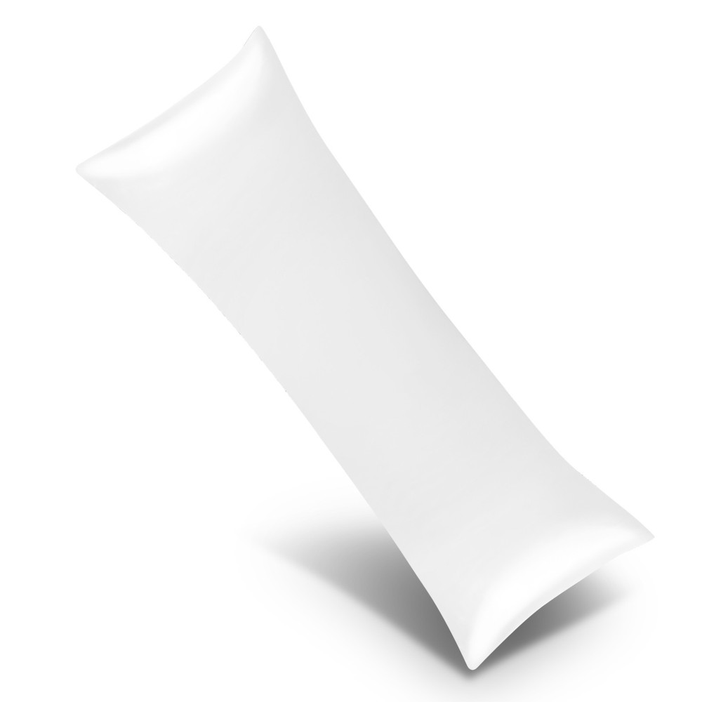 Silky Soft Satin Body Pillowcase, Machine Washable, 20×54 Inches, 23 Colors