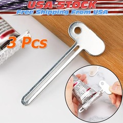 Tube Key Tooth Paste Squeezer Set of 3 Manual Toothpaste Squeezers
