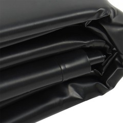 15×20 Ft Pond Liners 20 Mil Waterproof Fish Liner For Water Garden HDPE Black