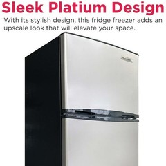 7.5 Cu. ft. Refrigerator, Platinum Series, Standard Door Style – Stainless Look