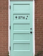 4 inch Modern House Address Numbers Letters, color choices