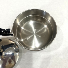 Vintage Farberware 2 Quart Double Boiler 18/10 Stainless Saucepan With Lid
