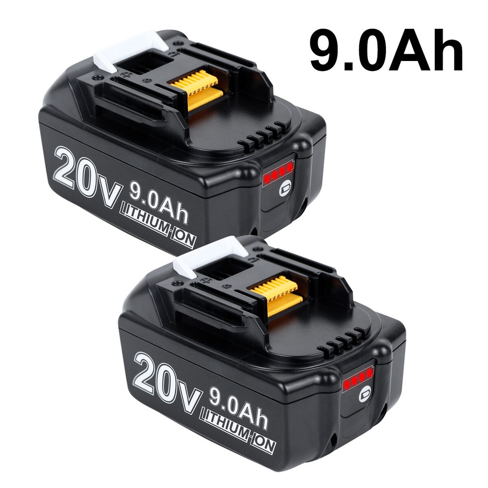 2 PACK 9.0 AH Lithium Battery For Makita 18V BL1830 BL1850 BL1860 BL1860B