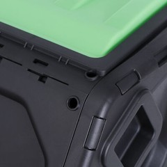 18.5 Gal Compost Bin Compost Tumbler Single Chamber Composter Outdoor Garden