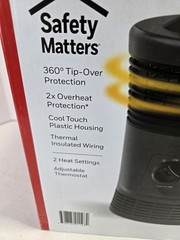Honeywell HHF360V-1500W 360 Degree Surround Fan Forced Heater Black