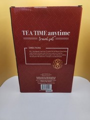 Twinings Tea Time Anytime Travel Set Stainless Steel Tumbler Ceramic Mug Tea