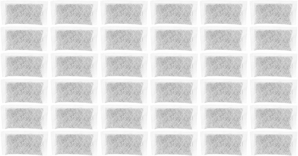 Activated Charcoal Water Filters For Megahome Countertop Water Distiller, 36 pcs