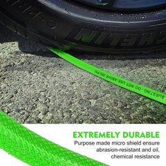 Air Compressor Hose 1/4 Inch x 100 Feet Reinforced Polyurethane PU Air Hose w…