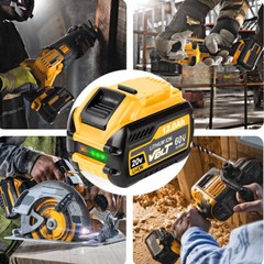 12.0Ah For DEWALT FLEXVOLT DCB609 20V/60V MAX Lithium-lon Battery DCB606 DCB612