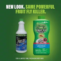 Green Gobbler Fruit Fly and Drain Fly Killer Goodbye Gel Drain Treatment 32 oz