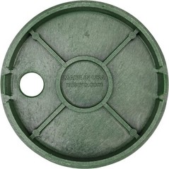 6 In Round Valve Box Overlapping ICV Cover Irrigation Control Sprinkler Black