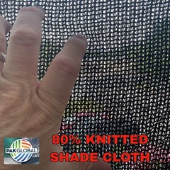 80% UV Sunblock Shade Cloth for Plant Cover Greenhouse Barn MANY SIZES