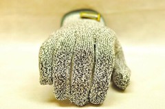 G & F 57100 CutSHIELD Classic Kitchen Cut & Slash Resistant Gloves, Grey, 1 Pair