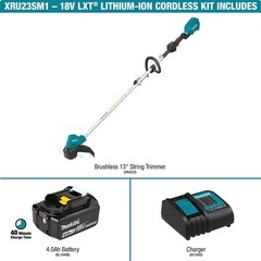 Makita XRU23SM1R 18V LXT 13″ Cordless String Trimmer Certified Refurbished