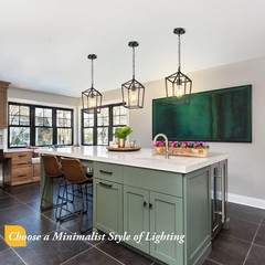 Elegant Farmhouse Black Pendant Light: Adjustable 49.4in Lantern for Any Room