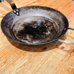 De Buyer Made In France 12.5 × 2.5 Inch Heavy Dudy Carbon Steel Cooking Pan