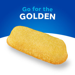 Hostess Twinkies Snack Cakes, Golden Sponge Cake with Crème Filling, 21.73 oz Bo