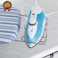 Folding Tabletop Ironing Board with Iron Rest, Blue, 32” L X 12” W, Steel Frame
