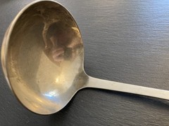 ELD15 Nickel Silver Eldan Soup Ladle SHIPS FREE