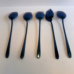 Buyer StarBlue Sporks 2 in 1 Spoons Forks 5 Pieces Stainless Steel