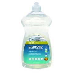 Ecos Pl9721/6 Dish Soap, Hand Wash, 25 Oz, Bottle, Liquid, Unscented,