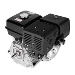 4-Stroke 420cc 15HP OHV Horizontal Shaft Gas Engine Recoil Start Go Kart Motor
