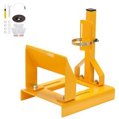 Lawn Mower Blade Sharpener Grinder Motor with Adjustable Ring Rust 30° Angle