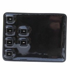 BBQ Gas Grill 6 Outlet Electric Spark Push Button Pulse Igniter Replacement