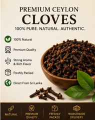 Premium Ceylon Cloves Whole Dried Clove Buds Sri Lanka 100% Natural Spice
