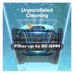 New Seal Aiper Scuba N1 Cordless Robotic Pool Vacuum For In Ground Pools