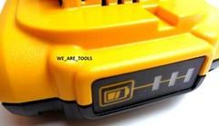 (1) Dewalt 20V DCB203 2.0 AH MAX Battery 20 Volt For Drill, Saw