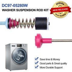 For Samsung WA50R5200AW/US WA50R5400AV/US WA50T5300AC Washer Suspension Rod Kit